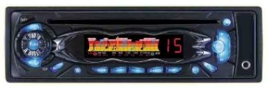 Rockwood In Dash CD Receiver, AM/FM, Detachable Panel