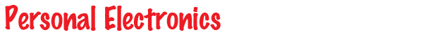 personalelectronics